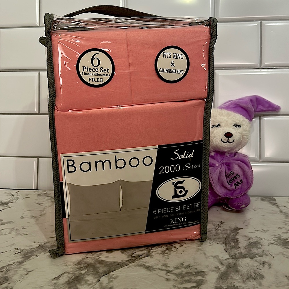 Enjoy a cool and comfortable night’s sleep!These sheets are breathable and soft!